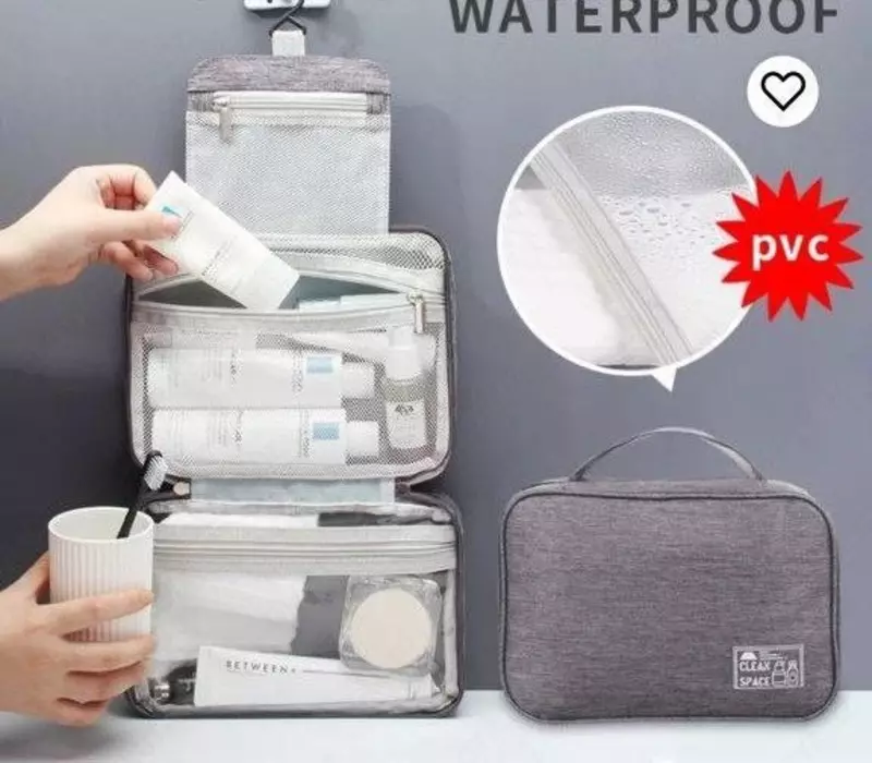 70 000 so'm Qora sayohat kosmetik sumkasi