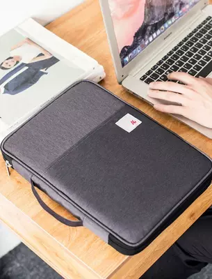 Папка для бумаг и планшета (серый)