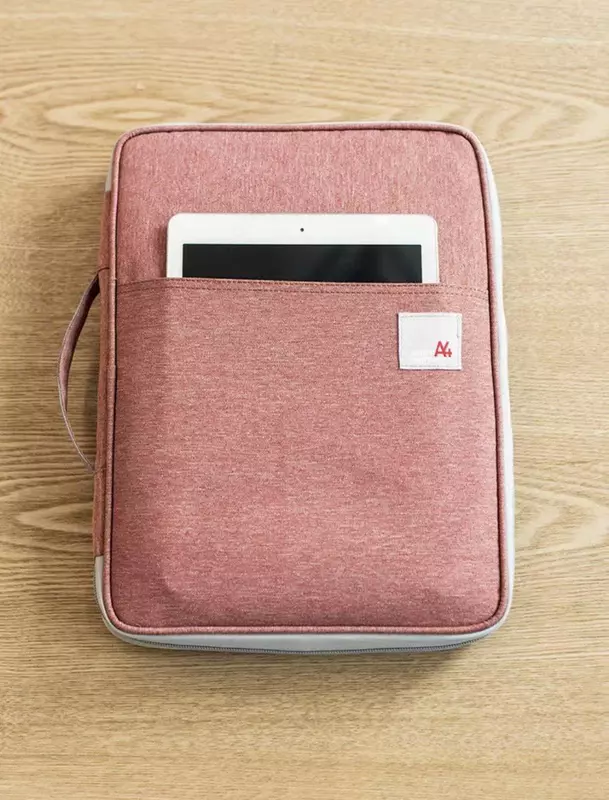 Папка для бумаг и планшета (розовый)