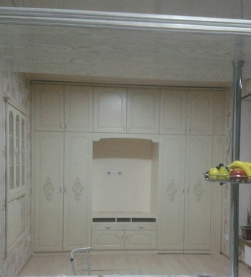 Встроенная стенка для гостиной