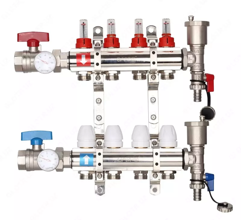 Коллектор GAPPO с расходомерами