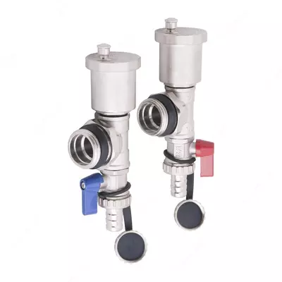 Drenaj valfi va havo chiqishi bilan kollektor Tee - 286 000 so'm / dona