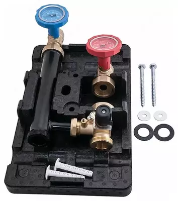 1" nasossiz 3 tomonlama qo'zg'aysan mikser bilan nasos guruhi