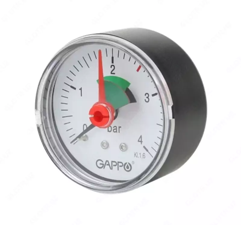 Манометр аксиальный с указателем предела