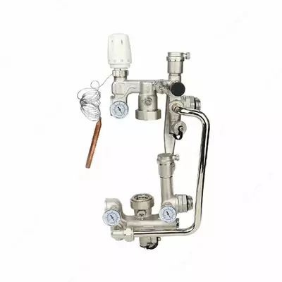 Насосно-смесительный узел для высоко и низкотемпературных контуров