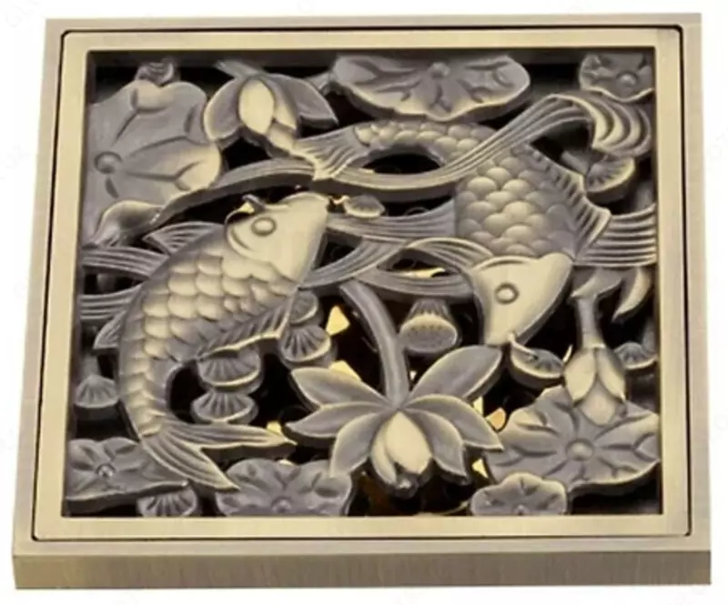 Трап угловой из латуни