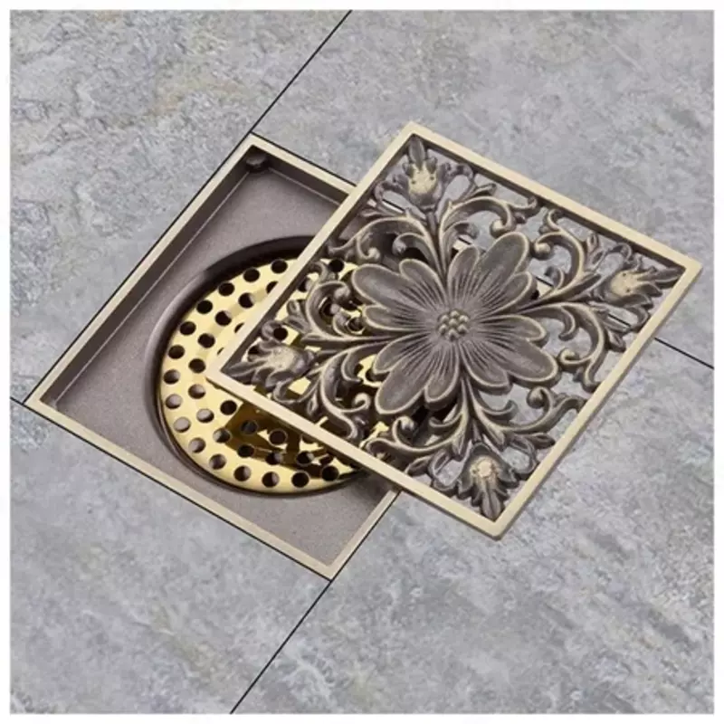 Трап угловой из латуни