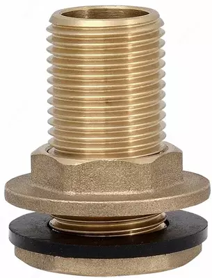 Врезка для резервуара латунная