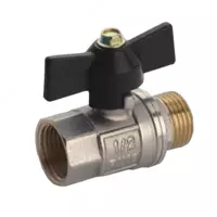 Кран шаровой ВР-НР с рукояткой «бабочка» 3/4 dn 20 - 49 400 сум