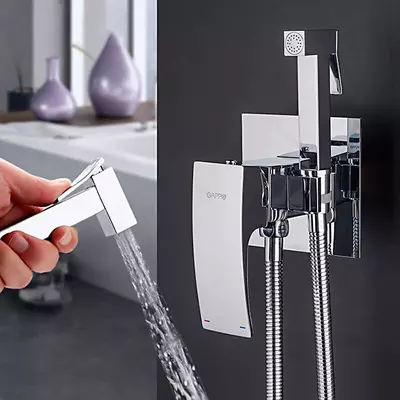 Gappo G7207-1 (встроенный гигиенический душ хром G51) Цвет: хром Gappo G7207-1 (встроенный гигиенический душ хром G51) Цвет: хром