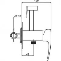 Душевой комплект Gappo G7106 ROC-THERMO SESTEM MChJ