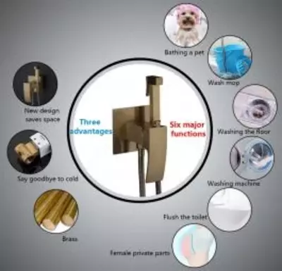 Душевой комплект Gappo G7106 Ulgurji va chakana