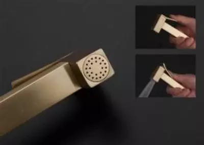 Смеситель с гигиеническим душем Gappo G07-4 G7207-4 Цвет: бронза