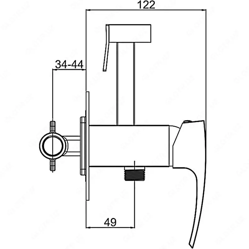 Душевой комплект Gappo G7106 - {0} so'mdan