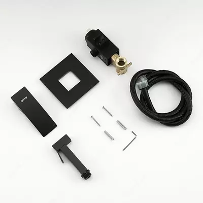 Смеситель с гигиеническим душем Gappo G07-6 G7207-6 Цвет: Черные