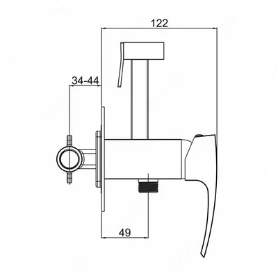 Душевой комплект Gappo G7106 - 1 107 600 so'm / dona