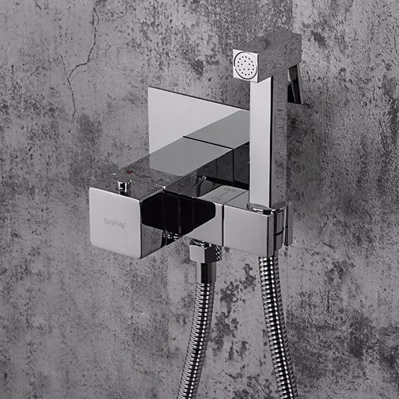 Gappo G7207-40 termostatli aralashtirgich va gigienik dush Dush ustunlari