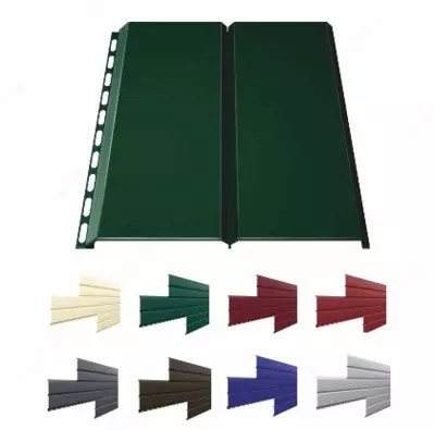 199 800 сум / кв.м Сайдинг Lбрус-15х240 VIKING-0.45мм