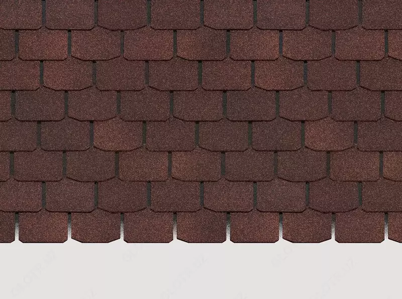 Гибкая черепица, коллекция Крона