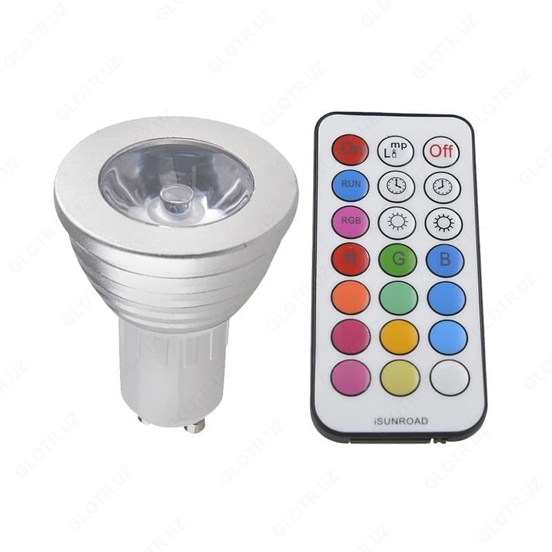 LX-10 LED 3w RGB MR16