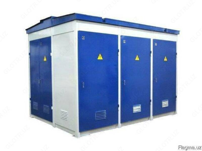 25-1000 kVA quvvatga ega GKTP tipidagi to'liq transformator podstansiyasi kioskasi