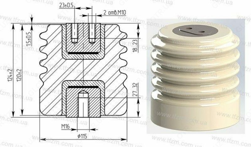   Изолятор ИОР 10-7.5