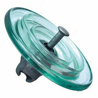 Подвесной стеклянный изоляторы ПС-70Е