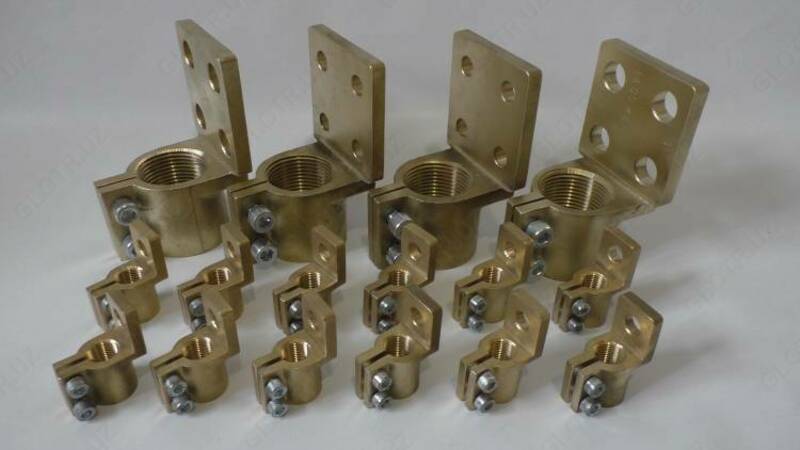  Зажим контактный на трансформатор нн  ФЛАЖОК НА ТРАНСФОРМАТОР - 