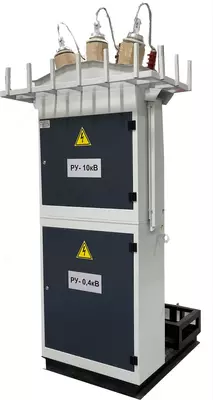 Yog 'bilan to'ldirilgan muhrlangan transformator 63/10 (6) 0,4 kV