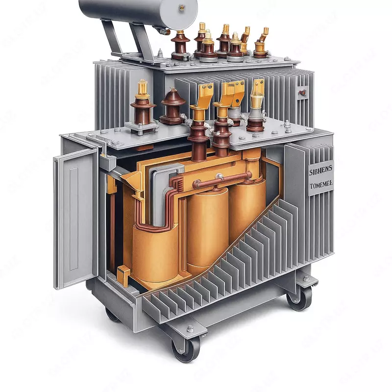 Трансформатор масляный герметичный 160/10(6) 0,4кВ