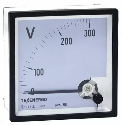 Вольтметр "TEXENERGO" В96 300В-1,5
