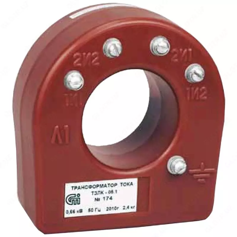 Nolinchi ketma-ketlik oqimi transformatori TZLK-O5.1, 0,66 kV, 50 Gts