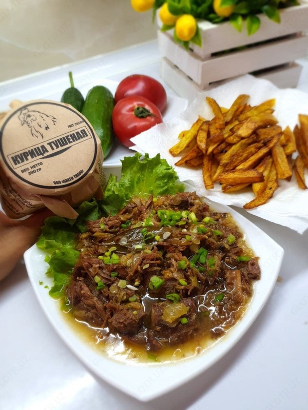 Тушенка из мяса курицы