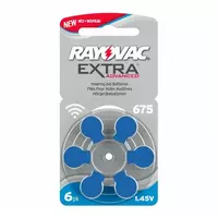 Батарейка RAYOVAC EXTRA тип 10/13/312/675 Только в розницу