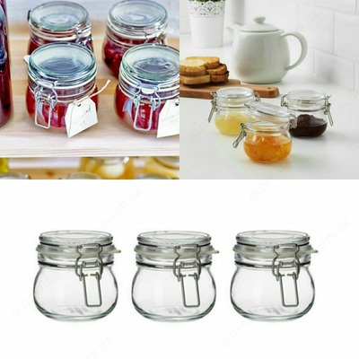 Комплект баночек с герметичными крышками