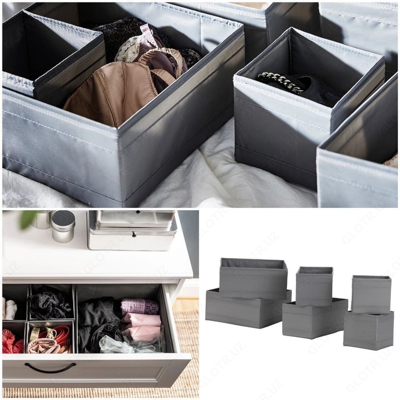 СКУББ Набор коробок (6 шт)