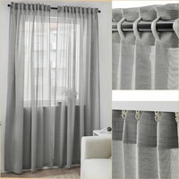 Разноцветные гардины "Хилья" ( 2 шт)