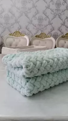 230 000 so'm / dona Плед для малышей из ализе пуффи