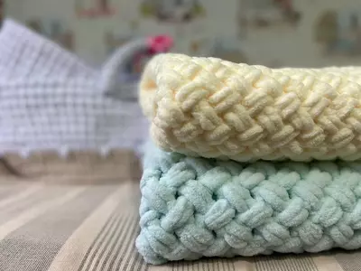 Плед для малышей из ализе пуффи - 230 000 сум / шт.