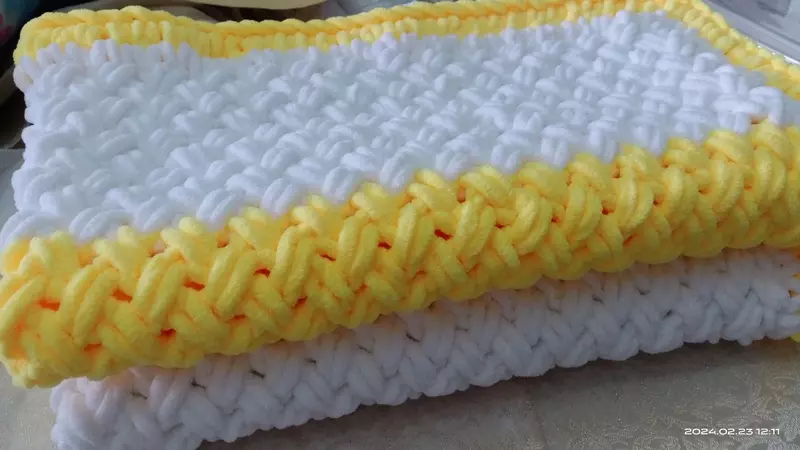 Плед для малышей из ализе пуффи - 230 000 сум