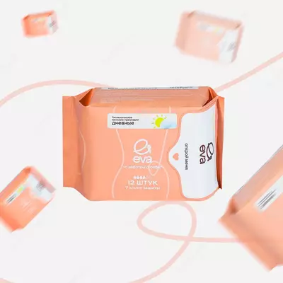 Гигиенические прокладки EVA (дневные)