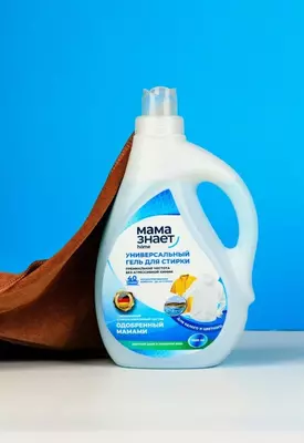 Универсальный гель для стирки “Мама знает” 1