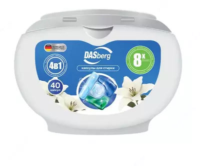 Nilufar iforli Dasberg "Ona biladi" kapsulalari (40 dona)