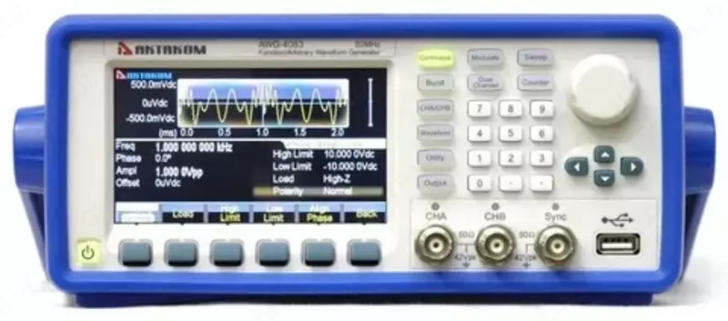 AWG-4123 — генератор сигналов специальной формы