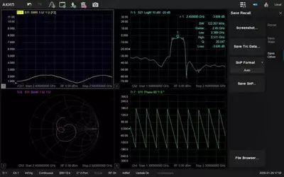 от 14 000 000 сум / шт. АКИП-6604/2 — анализатор цепей векторный