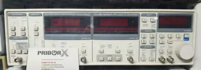 SR-810 — усилитель синхронный цифровой однофазный