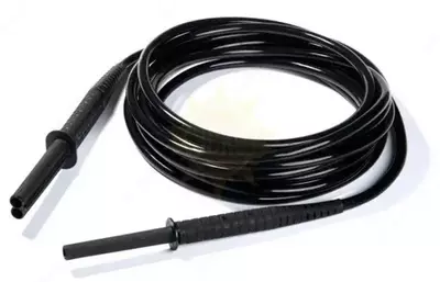 2м с разъёмами "банан" чёрный