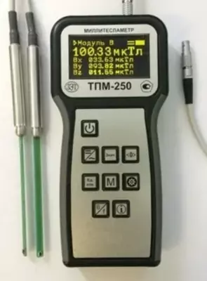 ТПМ-250 — миллитесламетр (магнитометр) портативный модульный - от 6 520 000 сум / шт.