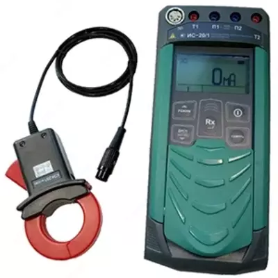 ИС-20/1 с клещами КТИ-20/2 — измеритель сопротивления заземления