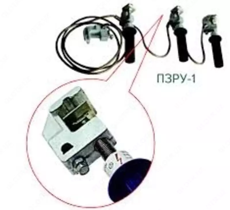 ПЗРУ-1Н (сеч.95 мм2) — заземление переносное (до 1 кВ)